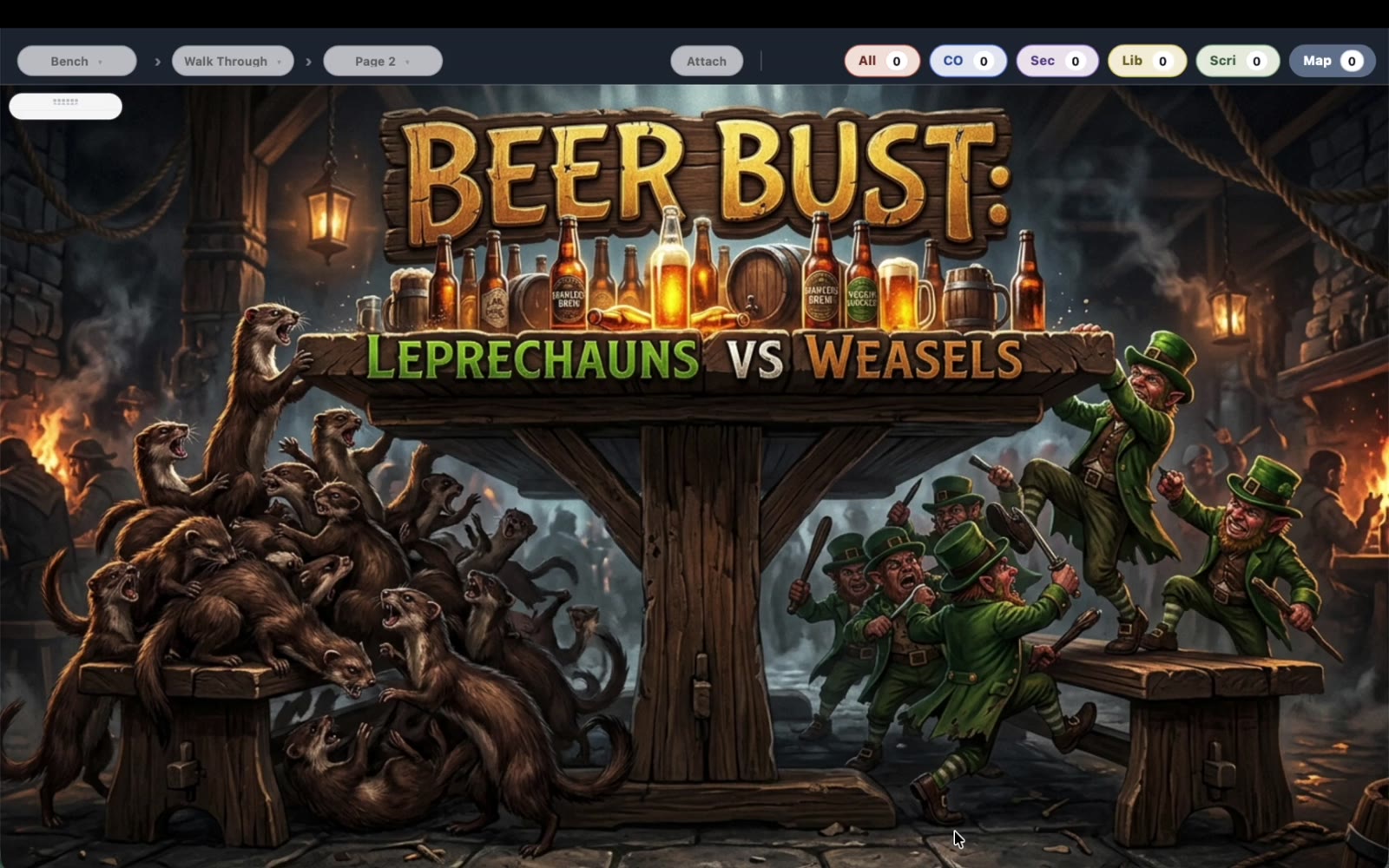 Deckwright Bench output from the walkthrough